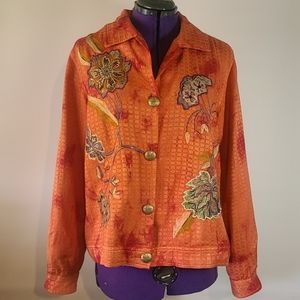 Timbuktu Station Orange Woman's Jacket